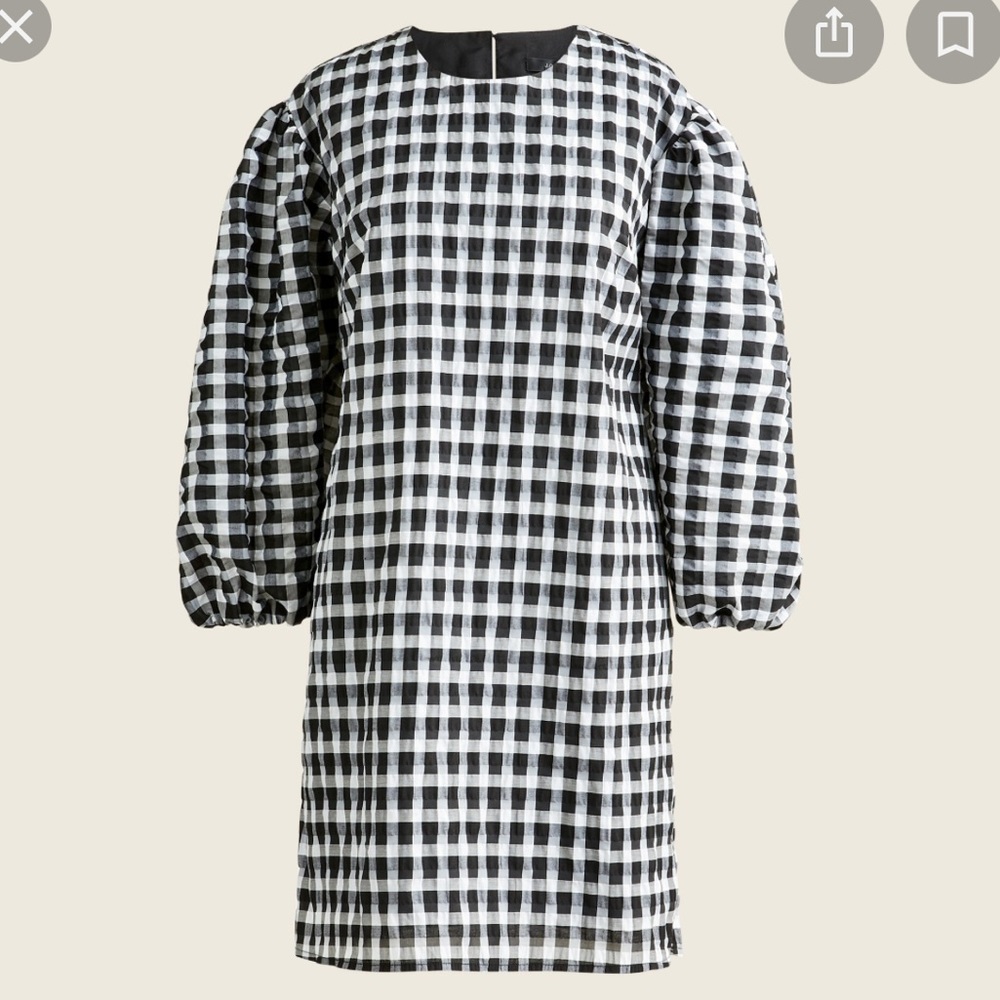 J Crew Puff Sleeve Dress